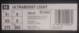 Zapatillas adidas Ultraboost Light Unisex