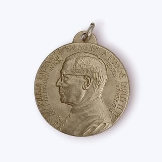 Medalla religiosa antigua