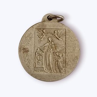 Medalla religiosa antigua