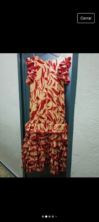 Traje flamenca