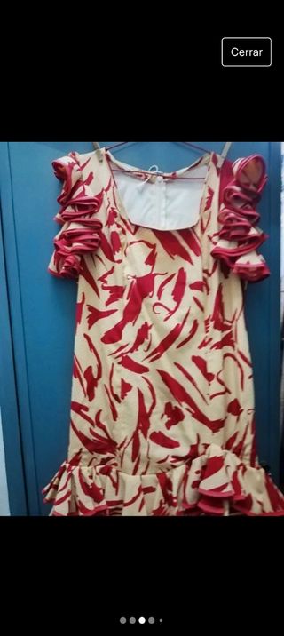 Traje flamenca