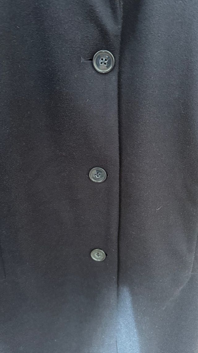 Abrigo azul marino T.M