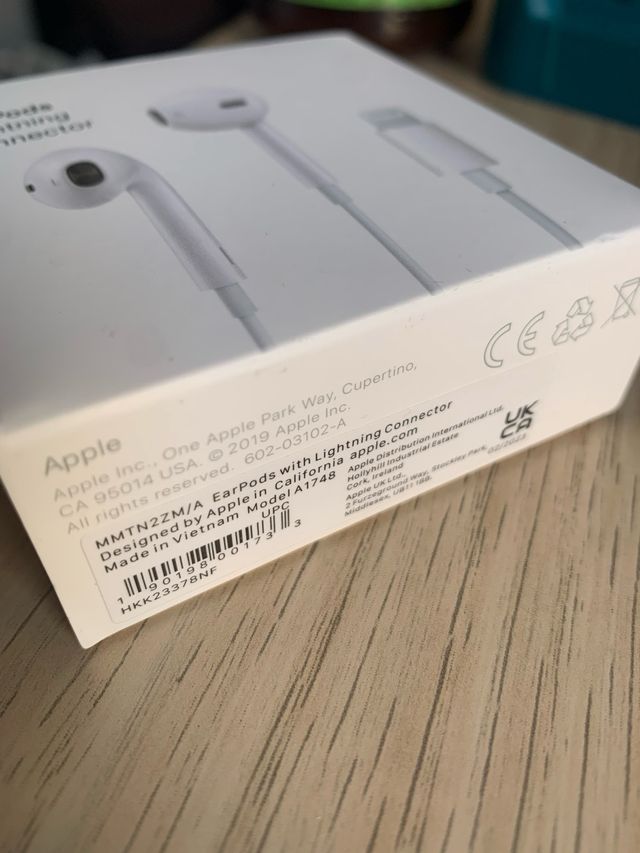 Auriculares EarPods Lightning ORIGINAL