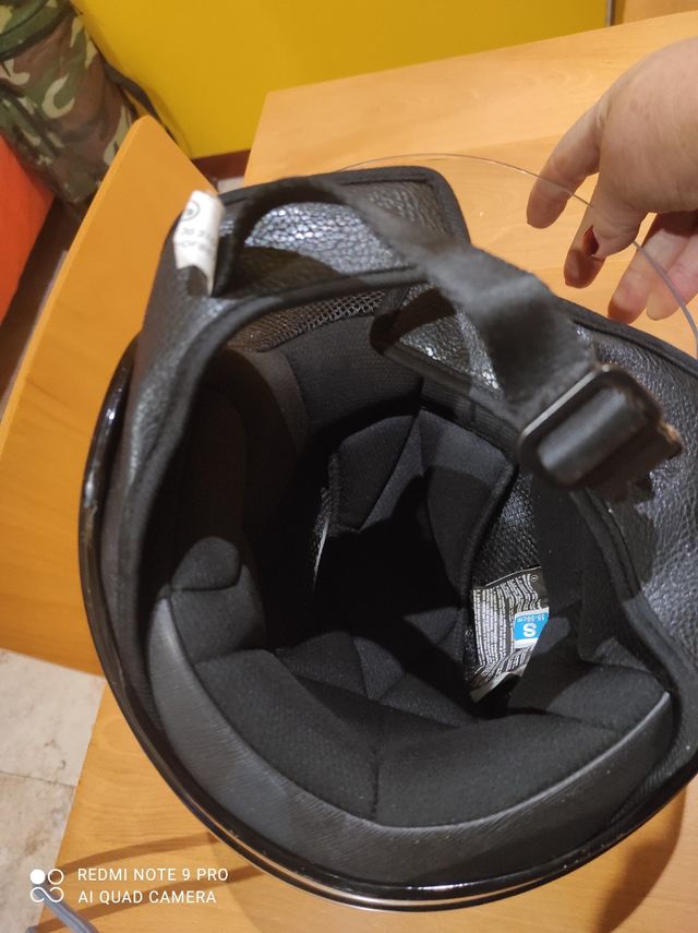 Casco moto A-PRO NERO