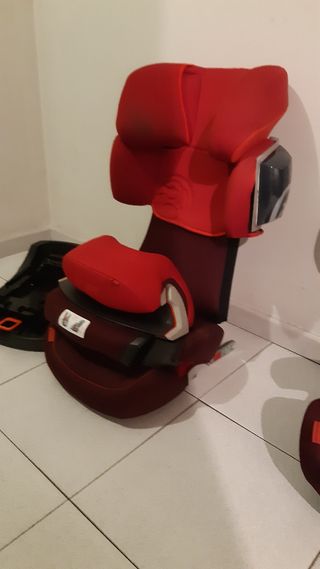  2 Sillas Coche Cybex Pallars 2-fix rojas