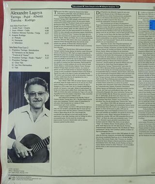 LP Alexandre Lagoya La guitarra Española