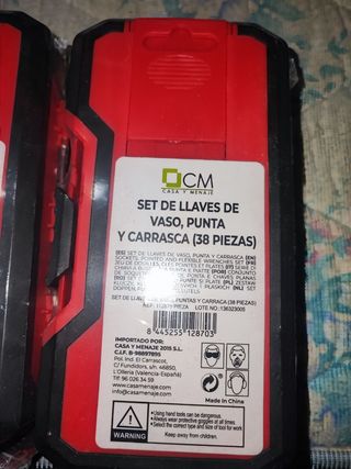 Juego de herramientas 