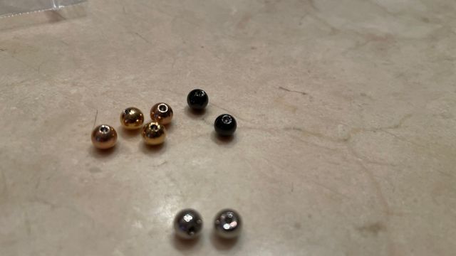 Bolas piercing nuevas titanio 5mm