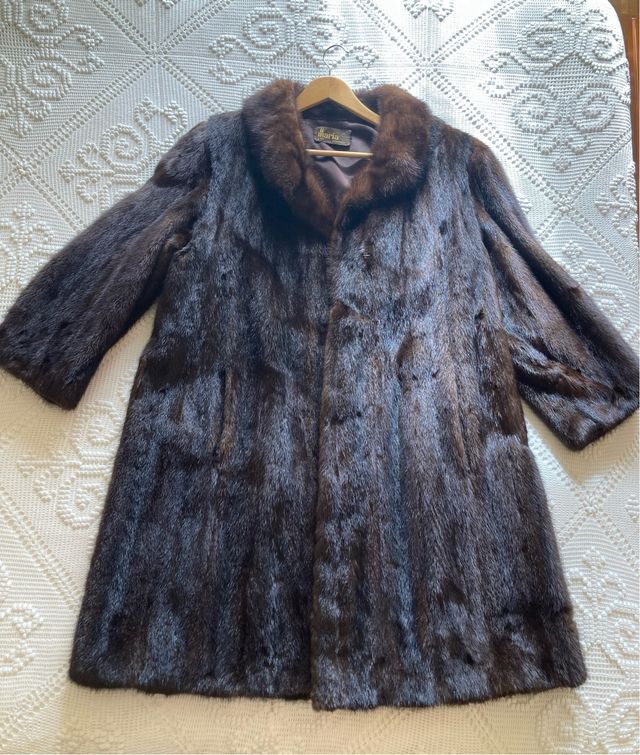 Abrigo de piel