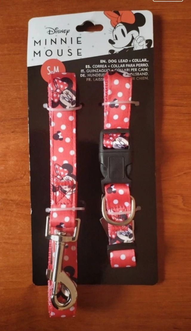 Correa y collar disney