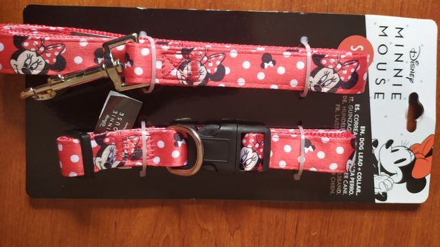 Correa y collar disney