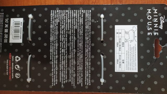 Correa y collar disney