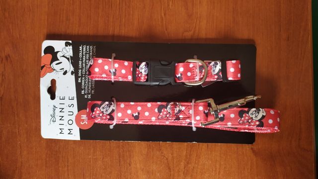 Correa y collar disney