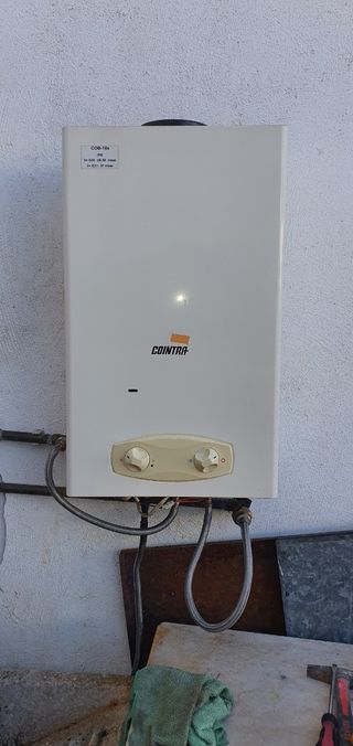 Calentador butano/propano 11lt revisado 