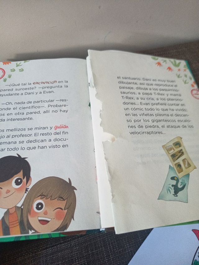 Las aventuras de Dani y Evan. El secreto de los dinosaurios