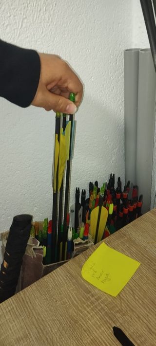 flechas de tiro con arco-ofertas (lote 1,anuncio1)