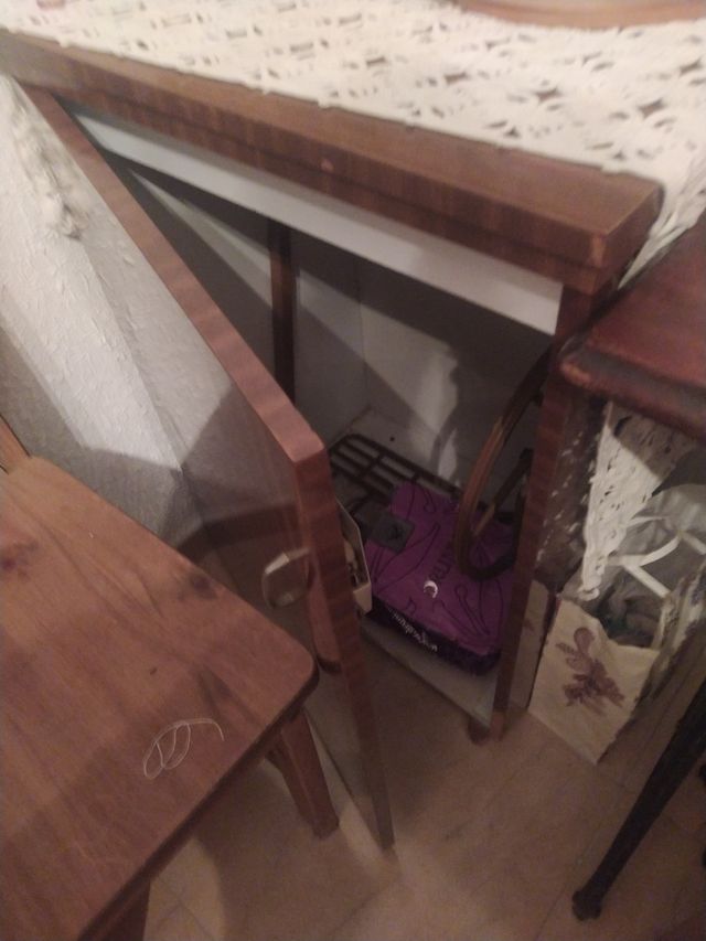 Mueble máquina de coser