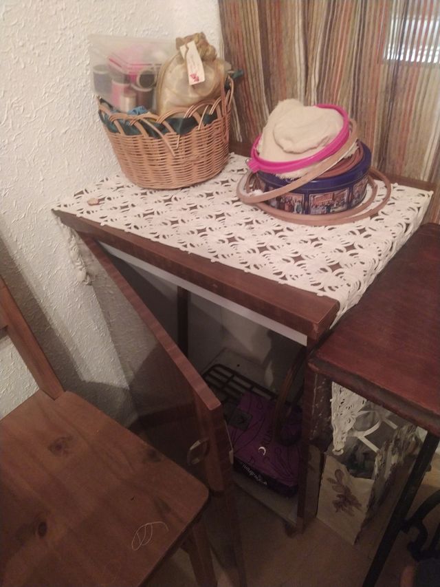Mueble máquina de coser