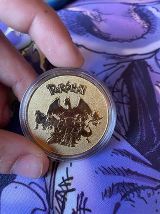 Moneda Pokemon Japonesa Pikachu 