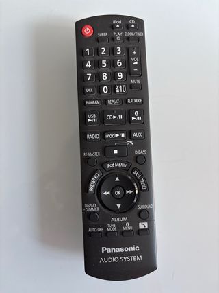 Mini cadena Panasonic Schc40 ipod cd radio bluet