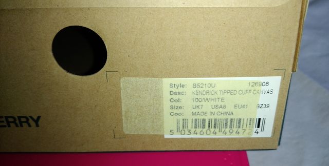 Scatola per scarpe Fred Perry