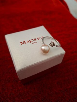 Anillo Majorica . Talla 15. 