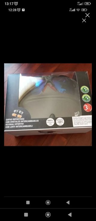 Gafas ciclismo. NUEVAS 