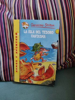 4 libros de la saga Gerónimo Stilton