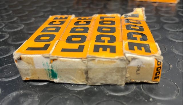 4 car spark plugs Lodge 2HLN 2HLNY Alfa Rome