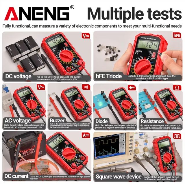 Tester multimetro digitale