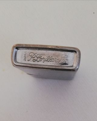 Mechero P. Lorillard gasolina antiguo