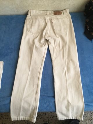 Levis 501 Blancos Lote 2