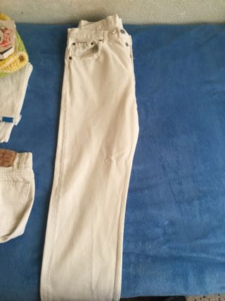 Levis 501 Blancos Lote 2