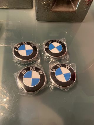 Pack4 Emblemas/Tapujes Ruedas BMW 68mm 36136783536