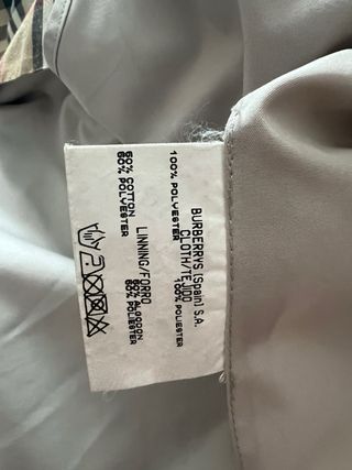 Gabardina burberry New Sidney