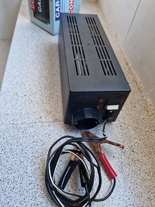 Convertidor de voltaje. Cargador de baterías