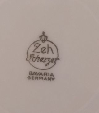 Piatto Bavaria floreale