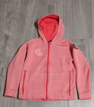 SUDADERA NIÑA REAL SOCIEDAD T/12AÑOS