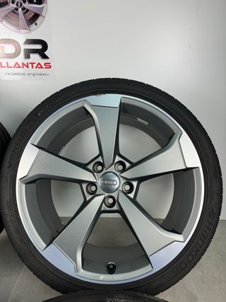 LLANTAS AUDI 19 ROTOR 2 ORIGINALES CON NEUMÁTICOS