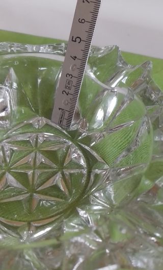 Posacenere cristallo vintage