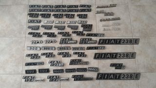 Fregi d’epoca per vetture FIAT ed Autobianchi