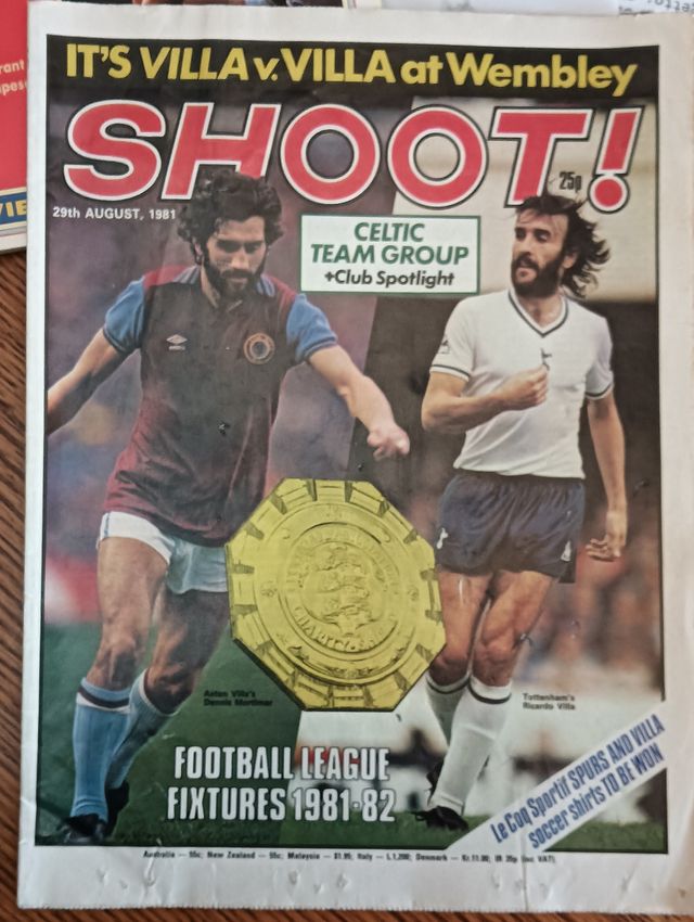 England Settimanali di football 1981