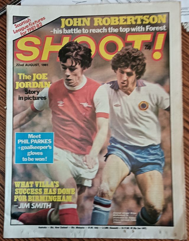 England Settimanali di football 1981