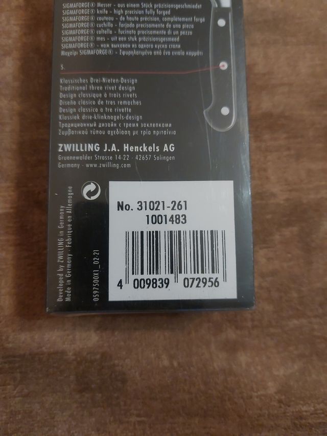 Coltello Zwilling 