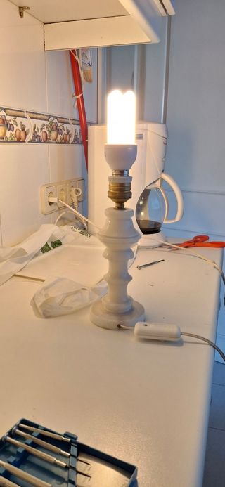 Lampara de Alabastro