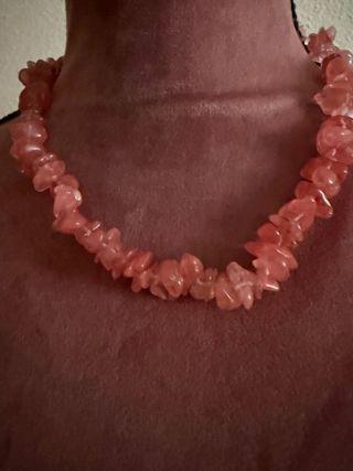Collar piedars naturales. Nuevo