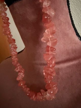 Collar piedars naturales. Nuevo