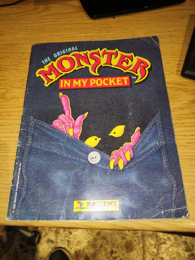 ÁLBUM MONSTER AÑOS 90 CASI COMPLETO