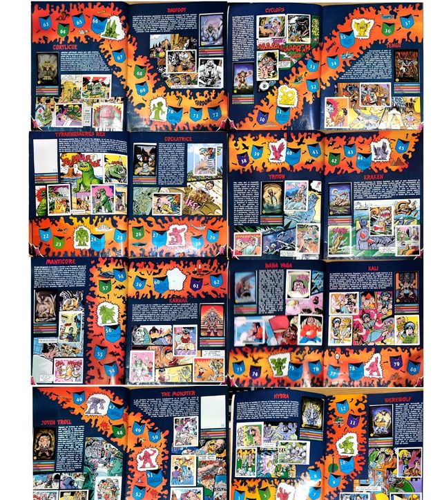 ÁLBUM MONSTER AÑOS 90 CASI COMPLETO