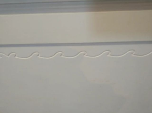 Cabecero de madera blanco